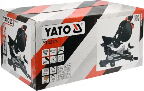 Yato elektromos gérvágó lézeres fára / fémre 255 mm 1800 W