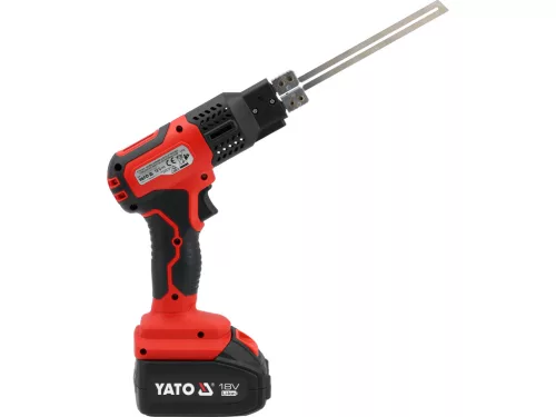 Yato akkus polisztirolvágó kés 18V 200 mm, 4 Ah akkuval és töltővel