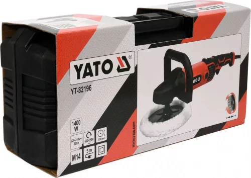 Yato elektromos polírozó M14 180 mm 1400 W
