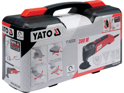Yato elektromos multifunkciós vágó csiszoló 300 W