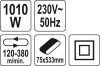 Yato elektromos szalagcsiszoló 75 x 533 mm 1010 W