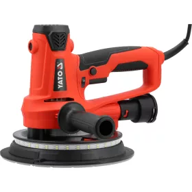 Yato elektromos gipszkarton csiszoló 900W 180mm, LED