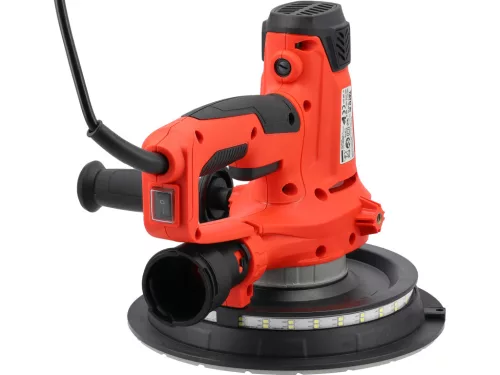 Yato elektromos gipszkarton csiszoló 900W 180mm, LED