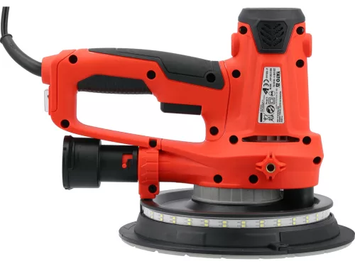 Yato elektromos gipszkarton csiszoló 900W 180mm, LED