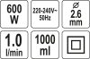 Yato Alsótartályos festékszórópisztoly 1000 ml 600 W