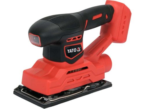 Yato akkus rezgőcsiszoló 90 x 187 mm 18 V Li-Ion (akku + töltő nélkül)