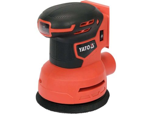 Yato akkus excenter csiszoló 125 mm 18 V Li-Ion (akku + töltő nélkül)