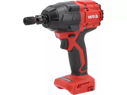 Yato akkus ütvecsavarozó 1/2" 850 Nm szénkefe nélküli 18 V (akku és töltő nélkül)