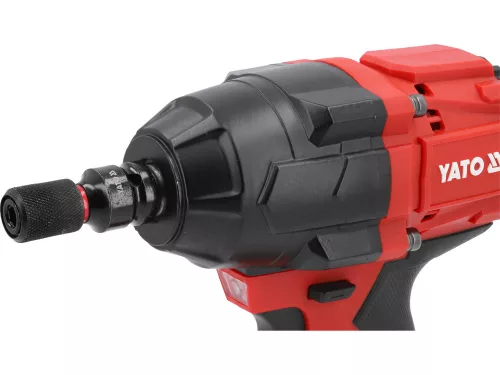 Yato akkus ütvecsavarozó 1/2" 850 Nm szénkefe nélküli 18 V (akku és töltő nélkül)