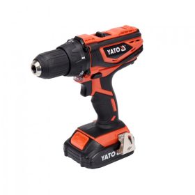 Yato akkus fúrócsavarozó 40 Nm 18 V Li-Ion (1 x 2,0 Ah akku + töltő)