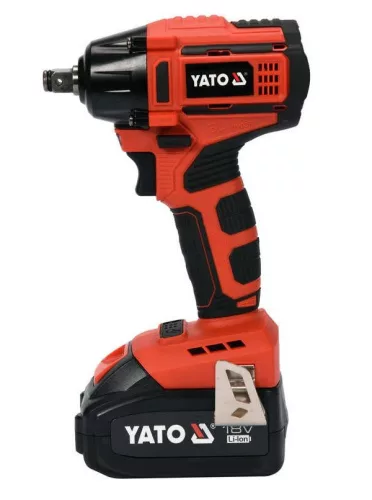 Yato akkus ütvecsavarozó szénkefe nélküli 250Nm 18 V Li-ion (1 x 3,0 Ah akku + töltő)