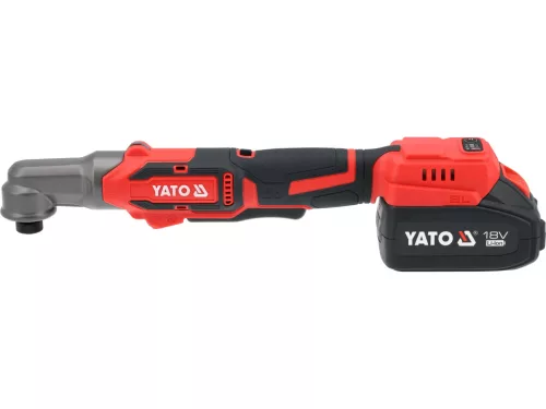 Yato akkus racsnis csavarbehajtó, 160Nm, 18V, 4 Ah akkuval és töltővel