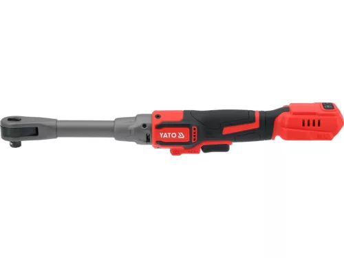 Yato akkus racsnis csavarbehajtó, hosszított, 110Nm, 18V, akku és töltő nélkül