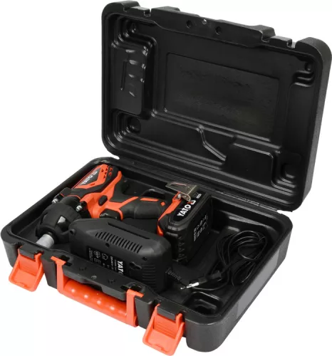 Yato akkus ütvecsavarozó 300 Nm 18 V Li-ion (1 x 2,0 Ah akku + töltő)