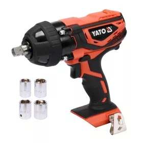Yato akkus ütvecsavarozó 18 V Li-ion+4fej 300Nm (akku és töltő nélkül)