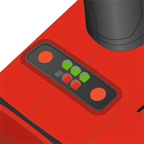 Yato akkus ütvecsavarozó 700 Nm szénkefe nélküli 18 V Li-Ion (akku + töltő nélkül)