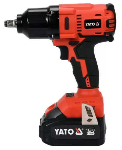 Yato akkus ütvecsavarozó szénkefe nélküli 700Nm 18 V Li-ion (1 x 3,0 Ah akku + töltő)