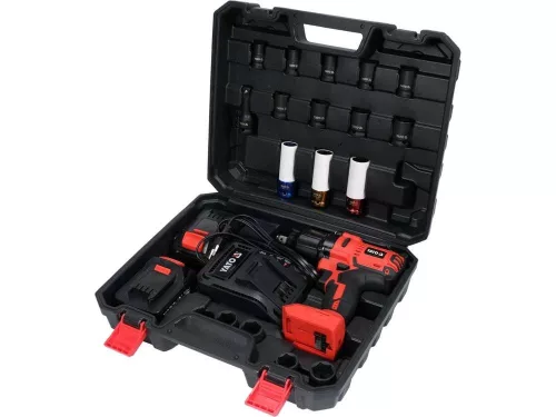 Yato akkus ütvecsavarozó készlet 1/2" 21 db-os