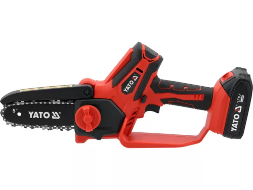 Yato akkus ágvágó láncfűrész, 18V, 2Ah akkuval és töltővel