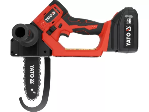 Yato akkus ágvágó láncfűrész, 18V, 4Ah akkuval és töltővel