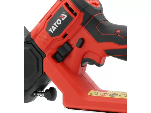 Yato akkus ágvágó láncfűrész, 18V, szénkefementes, akku és töltő nélkül