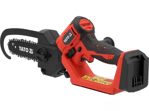 Yato akkus ágvágó láncfűrész, 18V, szénkefementes, akku és töltő nélkül