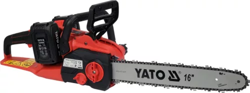 Yato akkus láncfűrész 16" 2 x 18 V (2 x 4,0 Ah akksi + töltő)