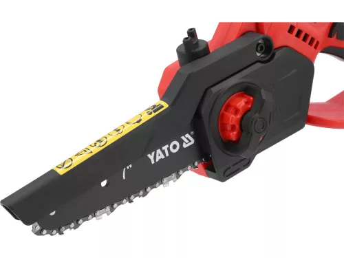 Yato akkus láncfűrész 175 mm szénkefe nélküli 18 V (1 x 2 Ah akku + töltő)