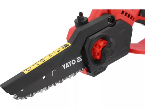 Yato akkus láncfűrész 175 mm szénkefe nélküli 18 V (akku és töltő nélkül)