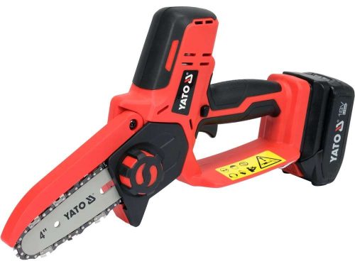 Yato akkus láncfűrész 100 mm 18 V (1 x 2,0 Ah akku + töltő)