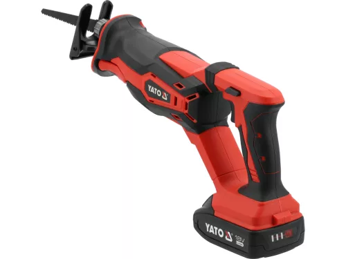 Yato akkus dekopírfűrész, 18V, 2Ah akkuval, töltővel