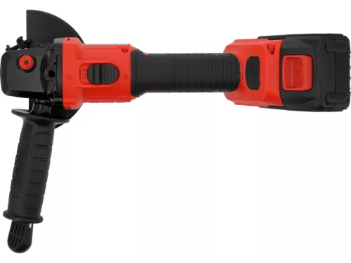 Yato akkus sarokcsiszoló 18V, szénkefementes, 125mm, 4Ah akkumulátorral és töltővel