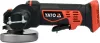 Yato akkus sarokcsiszoló 125 mm 18 V Li-Ion (akku + töltő nélkül)