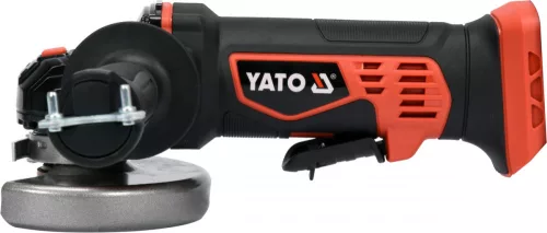 Yato akkus sarokcsiszoló 125 mm 18 V Li-Ion (akku + töltő nélkül)