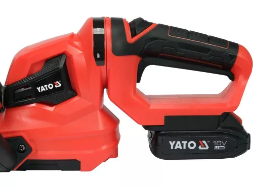 Yato akkus sövényvágó 18 V 450 mm ( 1 x 2 Ah akksi + töltő)