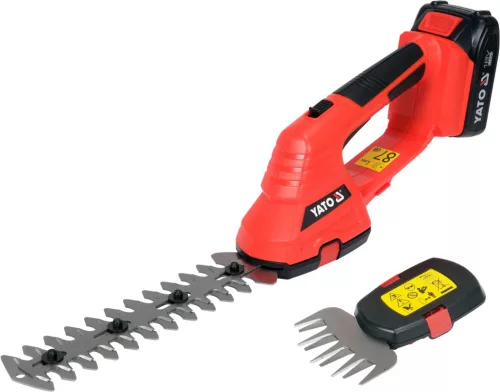 Yato akkus fűnyíró olló 18 V (1 x 2,0 Ah akksi + töltő)