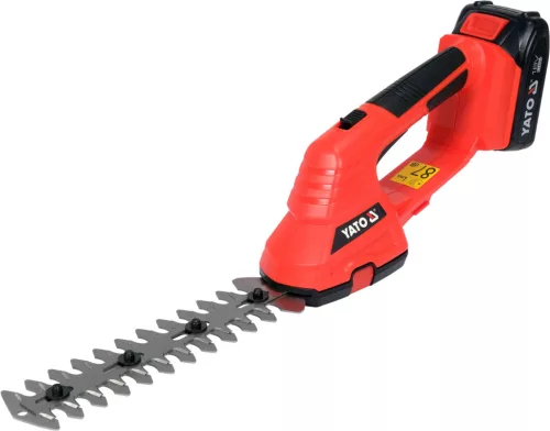 Yato akkus fűnyíró olló 18 V (1 x 2,0 Ah akksi + töltő)