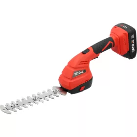   Yato akkus fű- és sövénynyíró olló 18V, 2Ah akkuval és töltővel