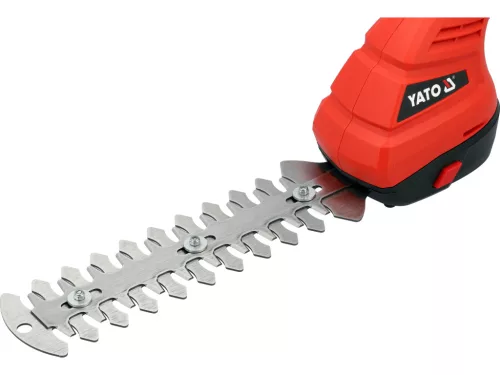 Yato akkus fű- és sövénynyíró olló 18V, 2Ah akkuval és töltővel