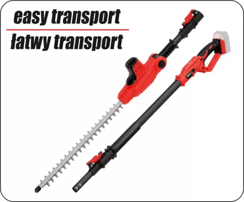 Yato akkus lombnyíró 18 V (akku+töltő nélkül) 207-2740 mm