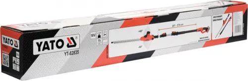 Yato akkus lombnyíró 18 V (akku+töltő nélkül) 207-2740 mm