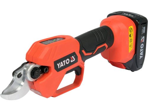 Yato akkus metszőolló 18 V (1 x 2 Ah akksi + töltő)