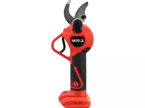 Yato akkus metszőolló 18V, szénkefementes, 30mm, akku és töltő nélkül