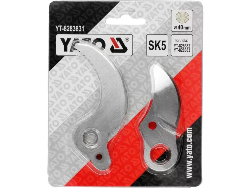 Yato metszőolló penge akkus metszőollóhoz: YT-828382, YT-828383