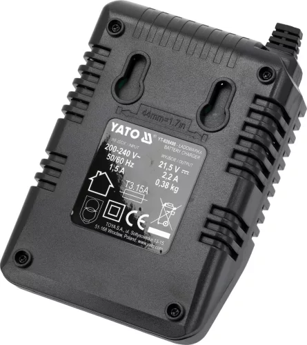 Yato akku töltő 18 V 2,2 A
