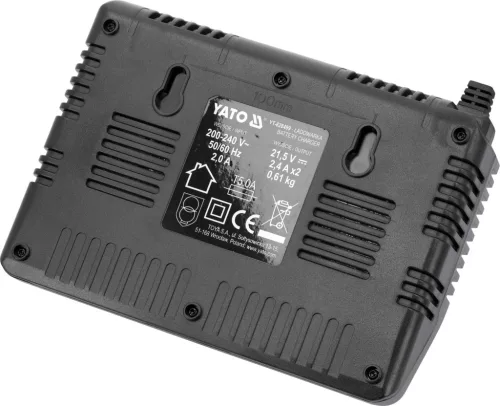 Yato akku töltő dupla 18 V 2,2 A