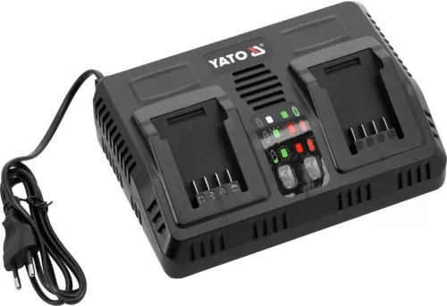 Yato akku gyorstöltő dupla 18 V 4,5 A
