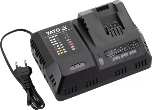 Yato akku gyorstöltő 18 V 12 A