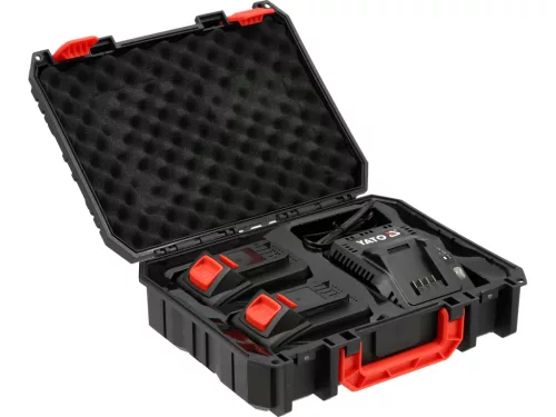 Yato akku és töltő 18V, 2x4Ah
