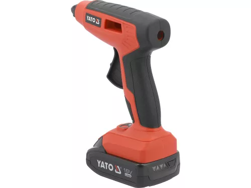 Yato akkus ragasztópisztoly 11 mm 18 V Li-Ion (1 x 2,0 Ah akku + töltő)
